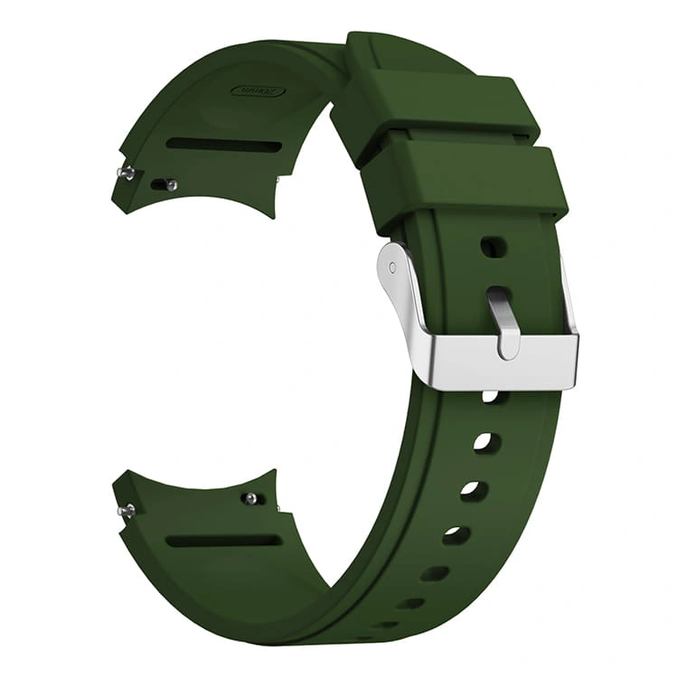 Kryt Bizon Strap Watch Silicone Pro Samsung Galaxy Watch 20 mm green