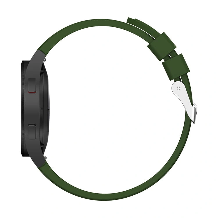 Kryt Bizon Strap Watch Silicone Pro Samsung Galaxy Watch 20 mm green