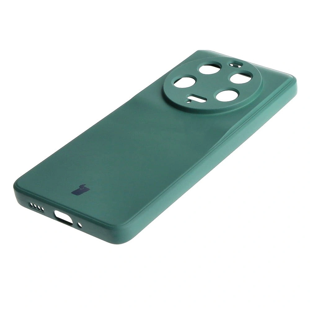 Kryt Bizon Case Silicone Sq Xiaomi 13 Ultra dark green