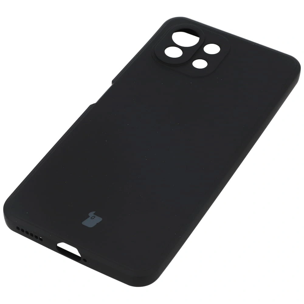Kryt Bizon Case Silicone Xiaomi Mi 11 Lite / 5G / 5G NE black