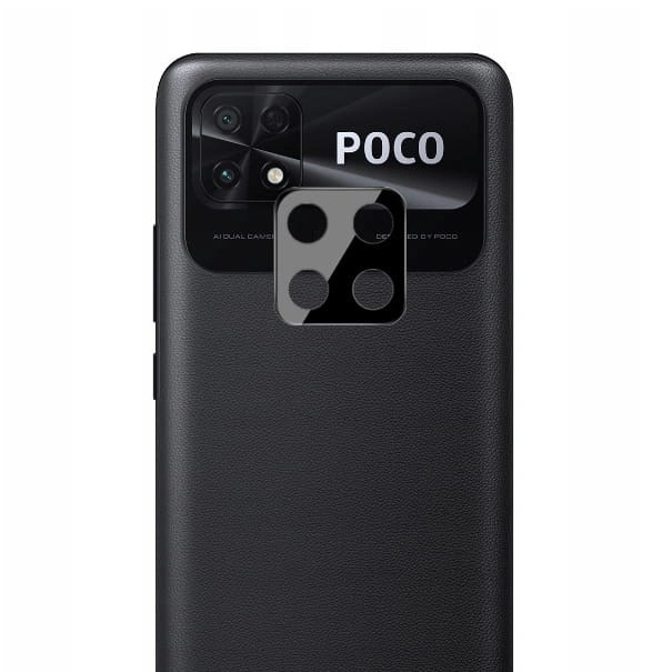Ochranné sklo Bizon Glass Lens Poco C40 / Redmi 10C [2 PACK]