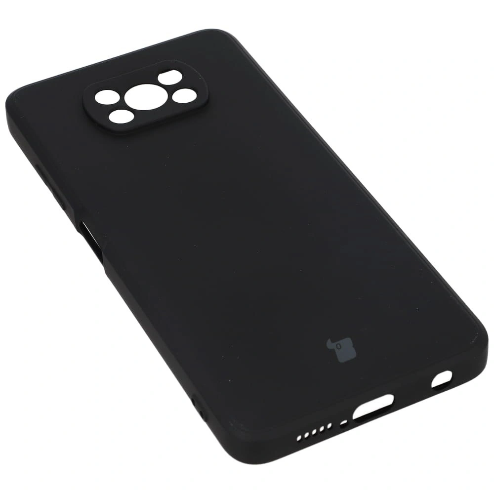 Kryt Bizon Case Silicone Xiaomi Poco X3 / NFC / Pro black