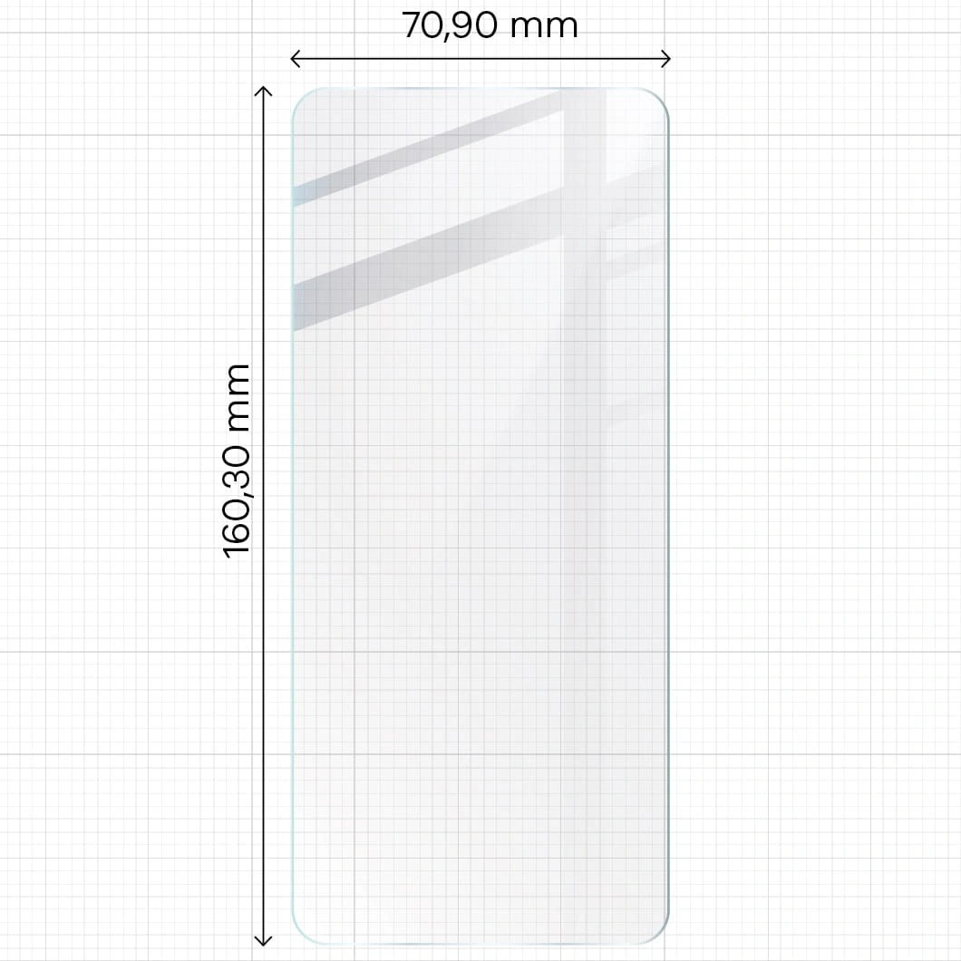 Ochranné sklo Bizon Glass Clear 2 Redmi 12