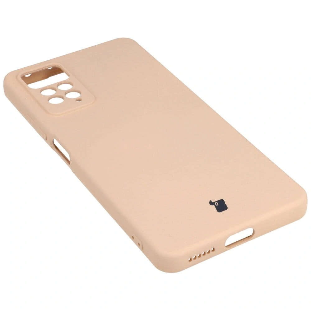 Kryt Bizon Case Silicone Xiaomi Redmi Note 11 Pro/Pro 5G light pink