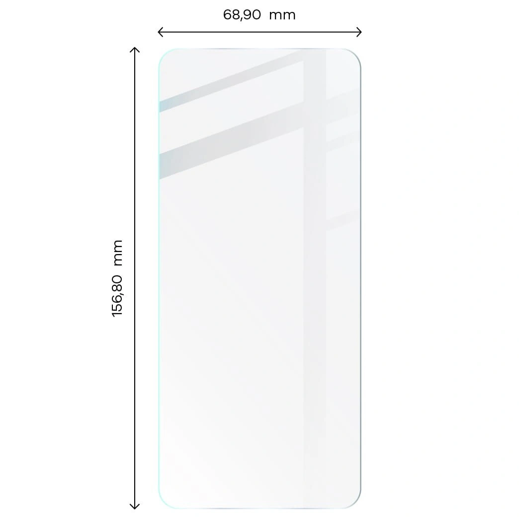 Ochranné sklo Bizon Glass Clear 2 Redmi Note 12 Pro / 12 Pro+ 5G