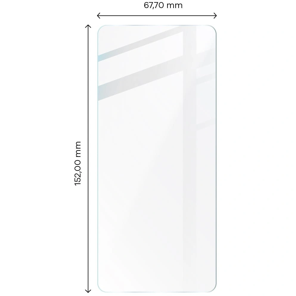 Ochranné sklo Bizon Glass Clear 2 Xiaomi Redmi Note 12S
