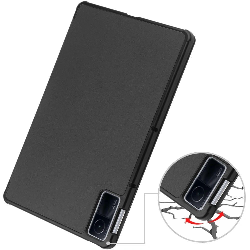 Kryt Bizon Case Tab Croc Xiaomi Redmi Pad 10.6 2022 black
