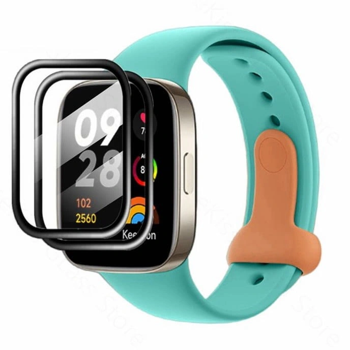 Ochranné sklo Bizon Glass Edge Hybrid Xiaomi Redmi Watch 3 black