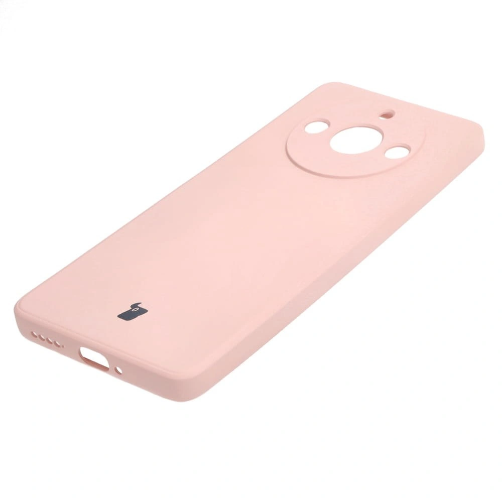 Kryt Bizon Case Silicone Sq Realme 11 Pro / 11 Pro+ light pink