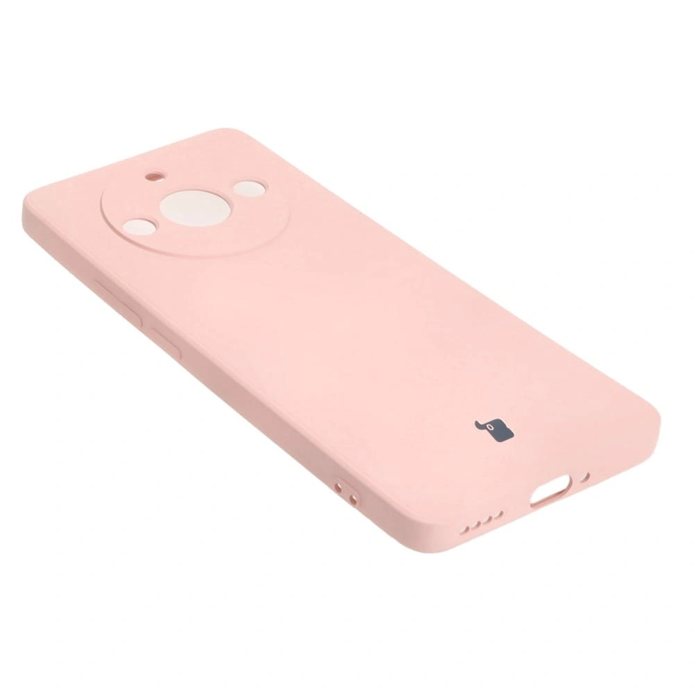 Kryt Bizon Case Silicone Sq Realme 11 Pro / 11 Pro+ light pink