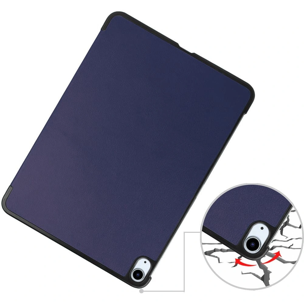 Kryt Bizon Case Tab Croc Apple iPad Air 6 / Air 5 / Air 4 navy blue