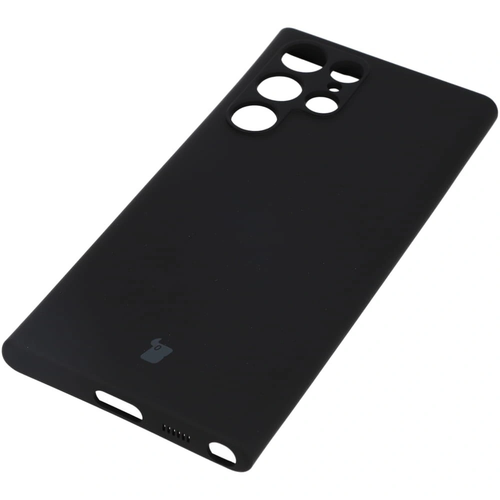 Kryt Bizon Case Silicone Samsung Galaxy S22 Ultra black