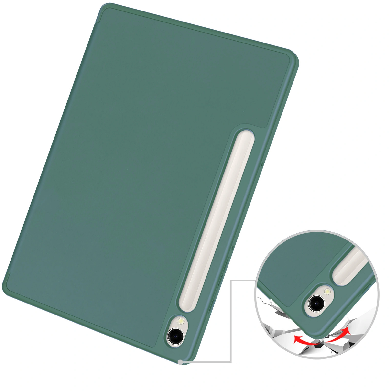 Kryt Bizon Case Tab Lizard Samsung Galaxy Tab S9 dark green