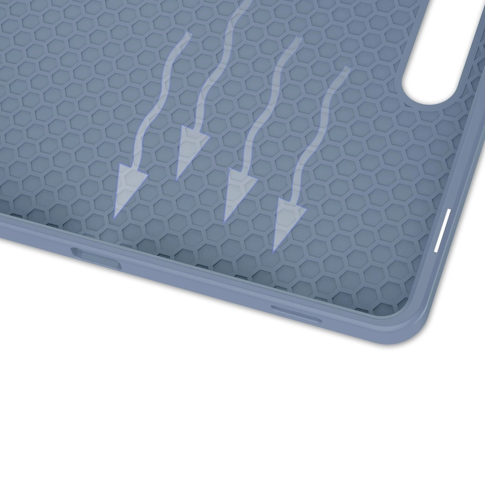 Kryt Bizon Case Tab Lizard Samsung Galaxy Tab S9 grey