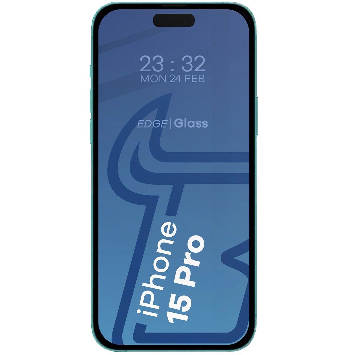 Ochranné sklo Bizon Glass Edge 2 Apple iPhone 15 Pro black