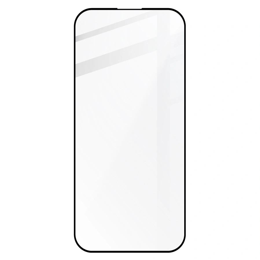 Ochranné sklo Bizon Glass Edge 2 Apple iPhone 15 Pro black