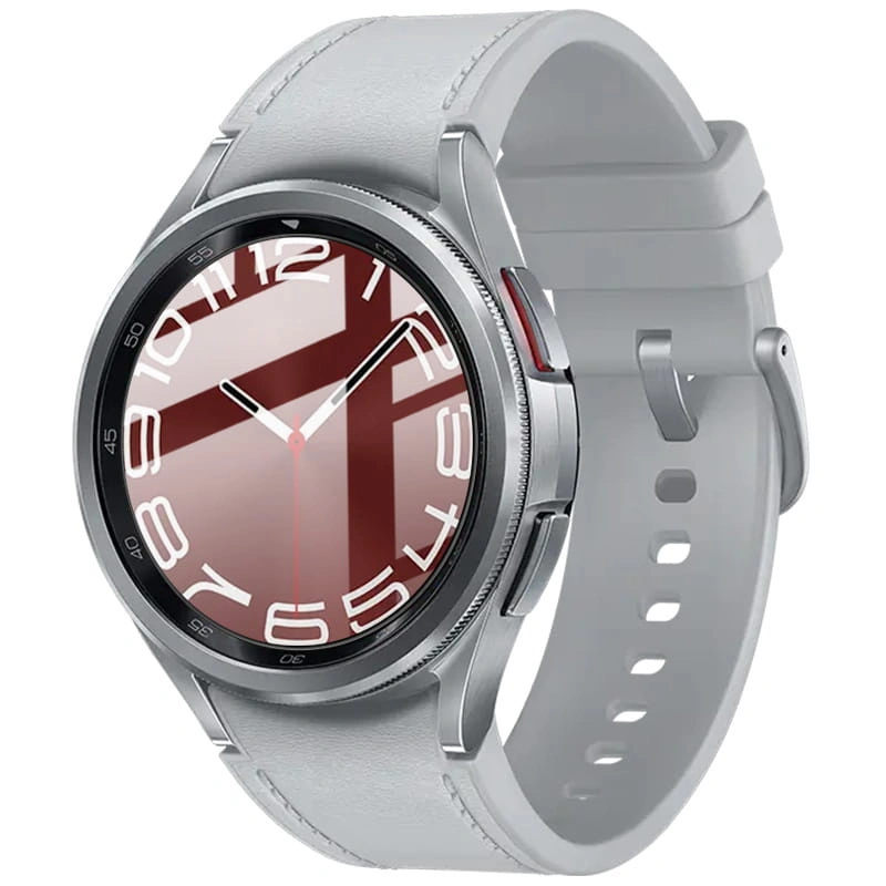 Ochranné sklo Bizon Glass Watch Edge Hybrid Samsung Galaxy Watch 6 Classic 43mm black