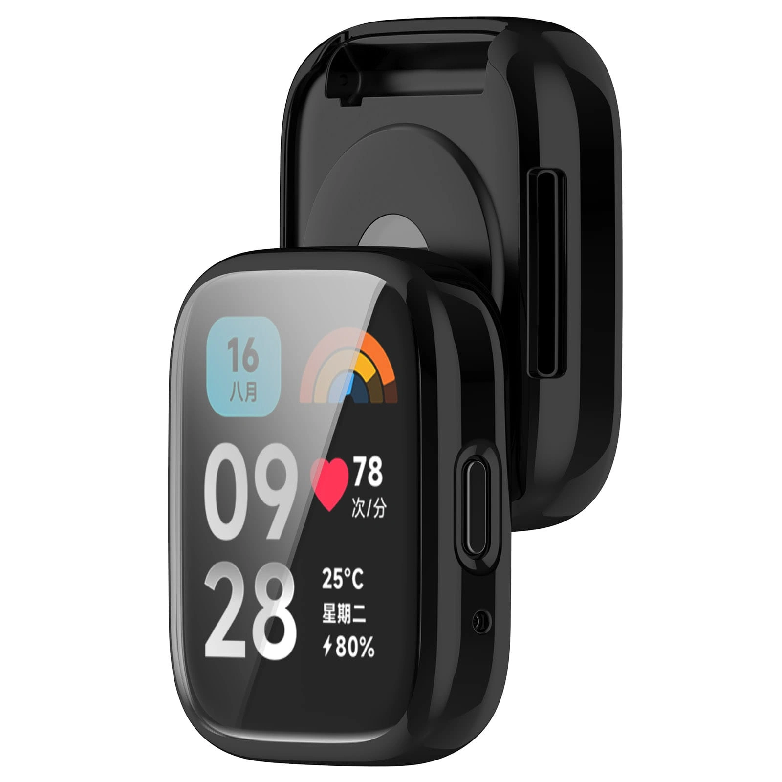 Kryt Bizon Case Watch Felipe Xiaomi Redmi Watch 3 Active black