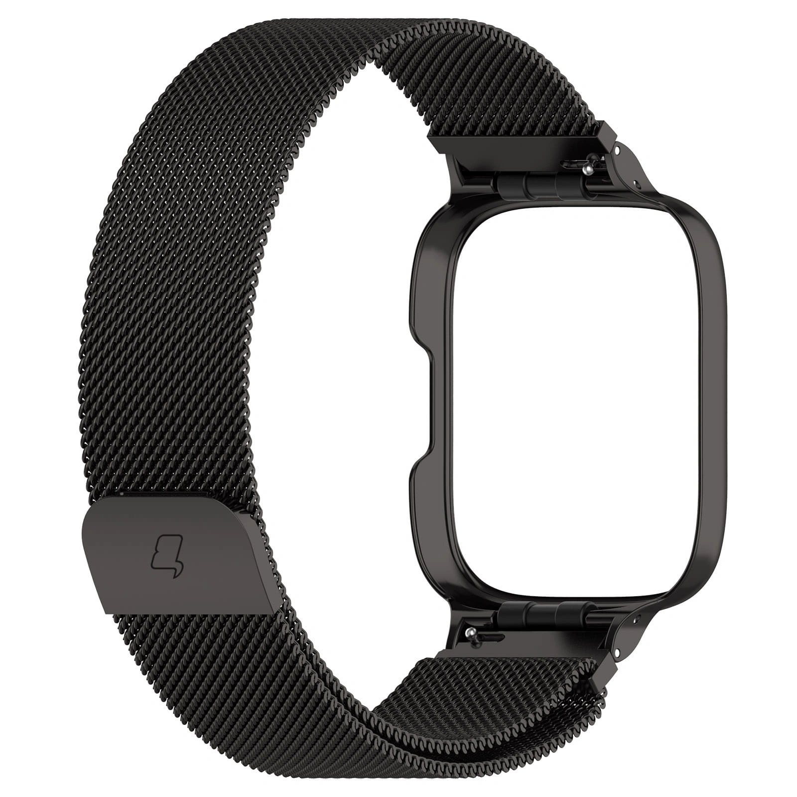 Kryt Bizon Strap + Case Watch Chain Xiaomi Redmi Watch 3 Active black