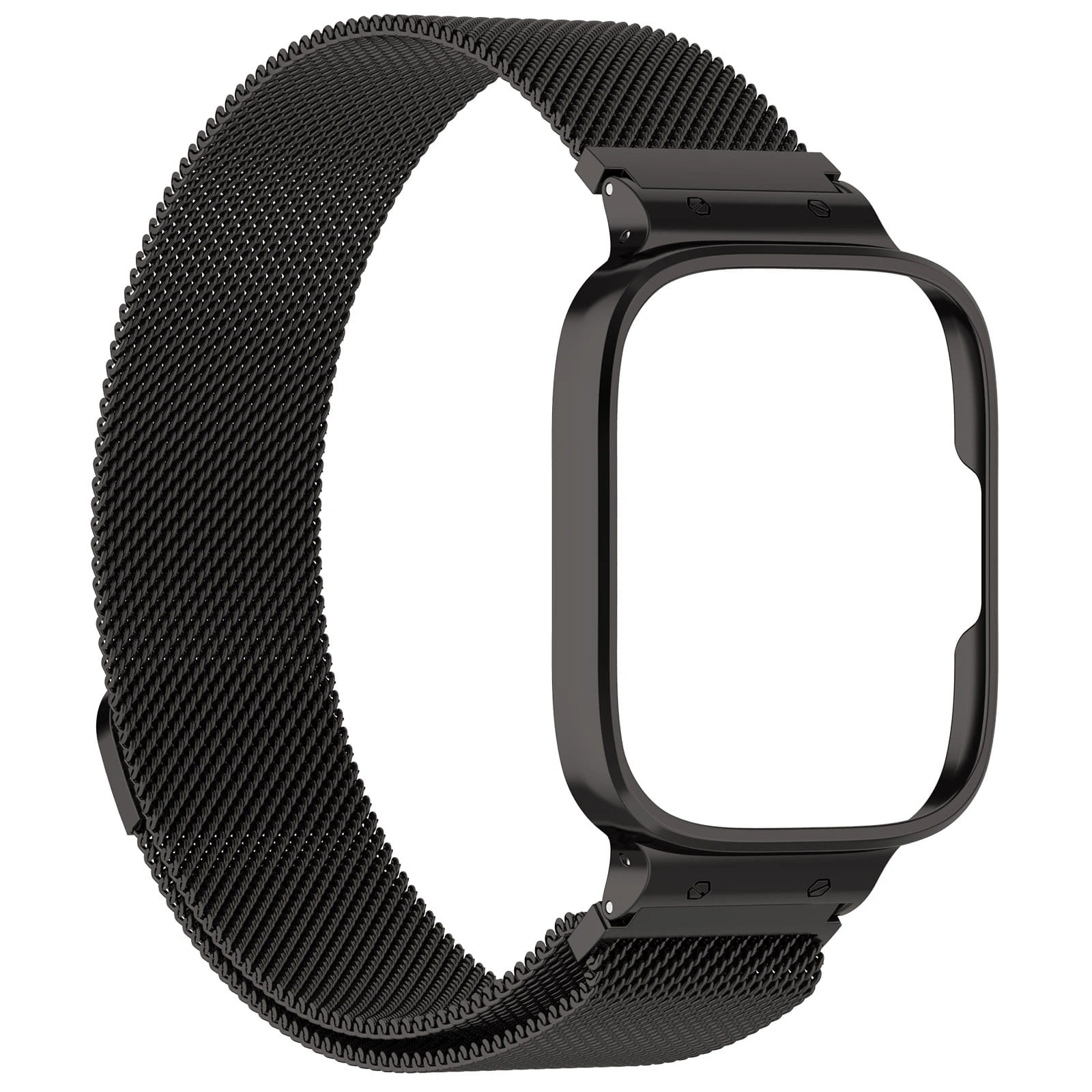Kryt Bizon Strap + Case Watch Chain Xiaomi Redmi Watch 3 Active black