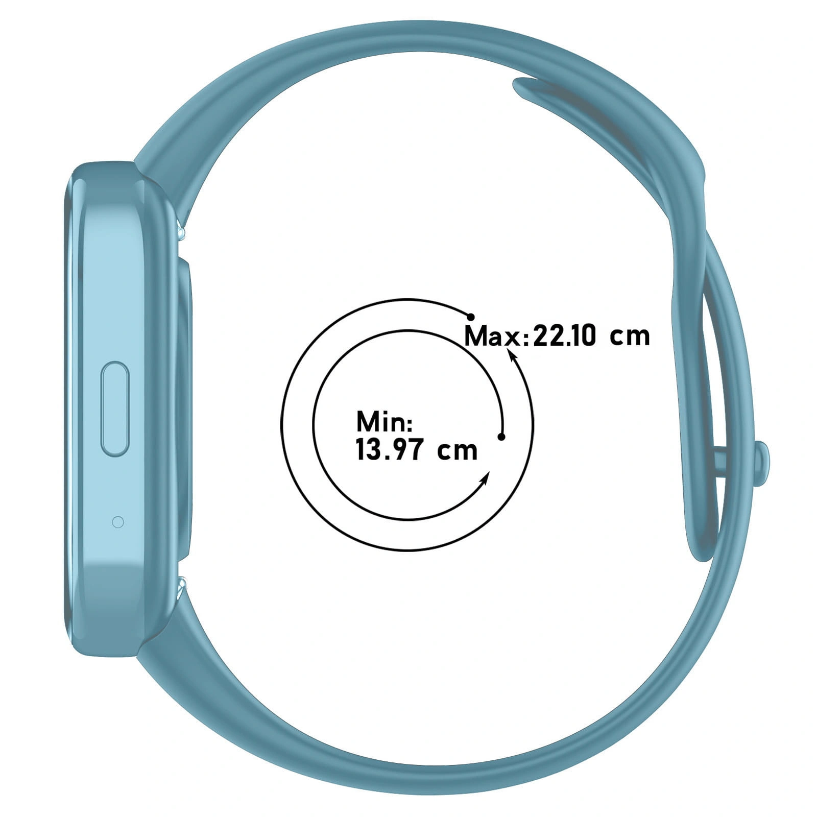 Kryt Bizon Strap Watch Dots Xiaomi Redmi Watch 3 Active blue
