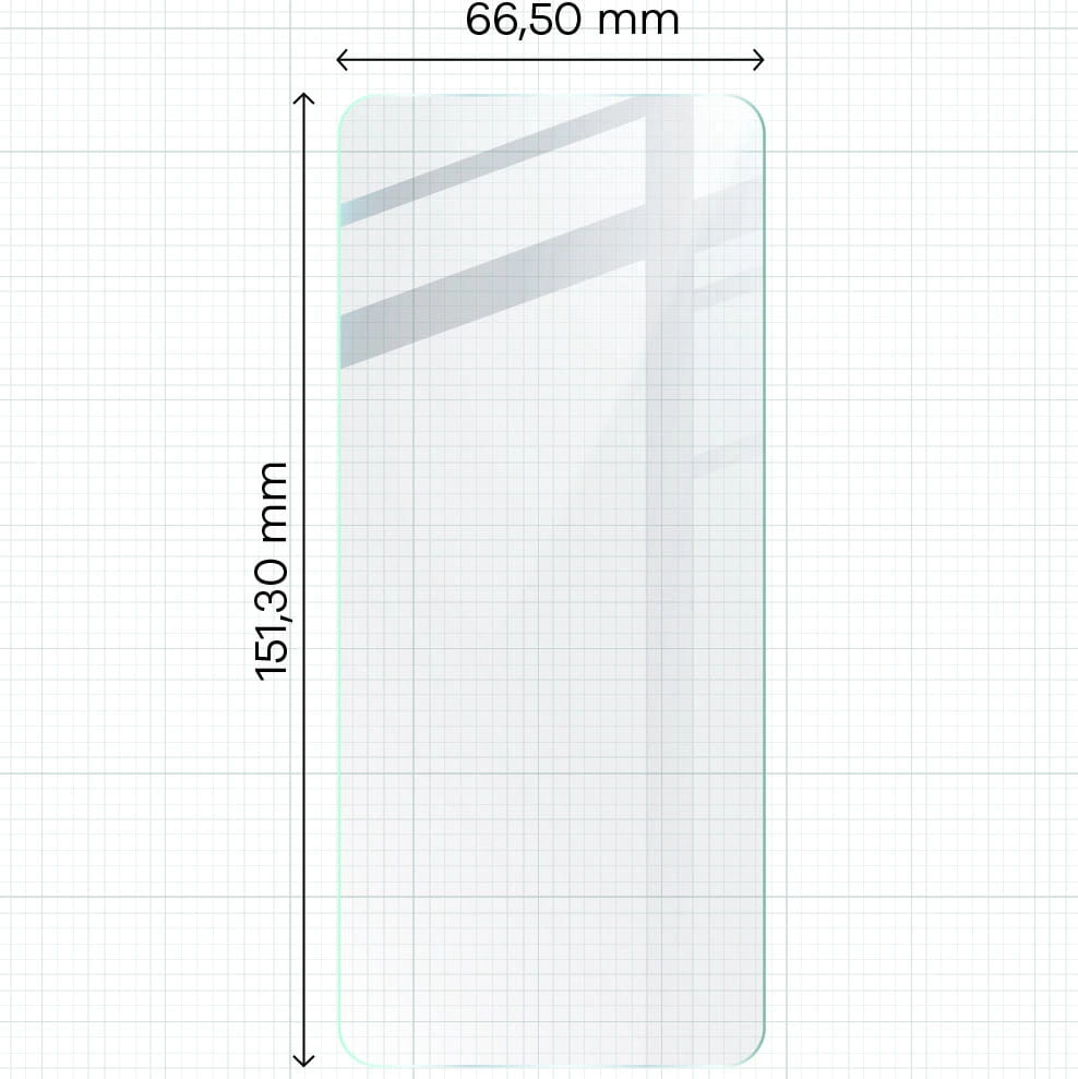 Ochranné sklo Bizon Glass Clear 2 Oppo A78 4G