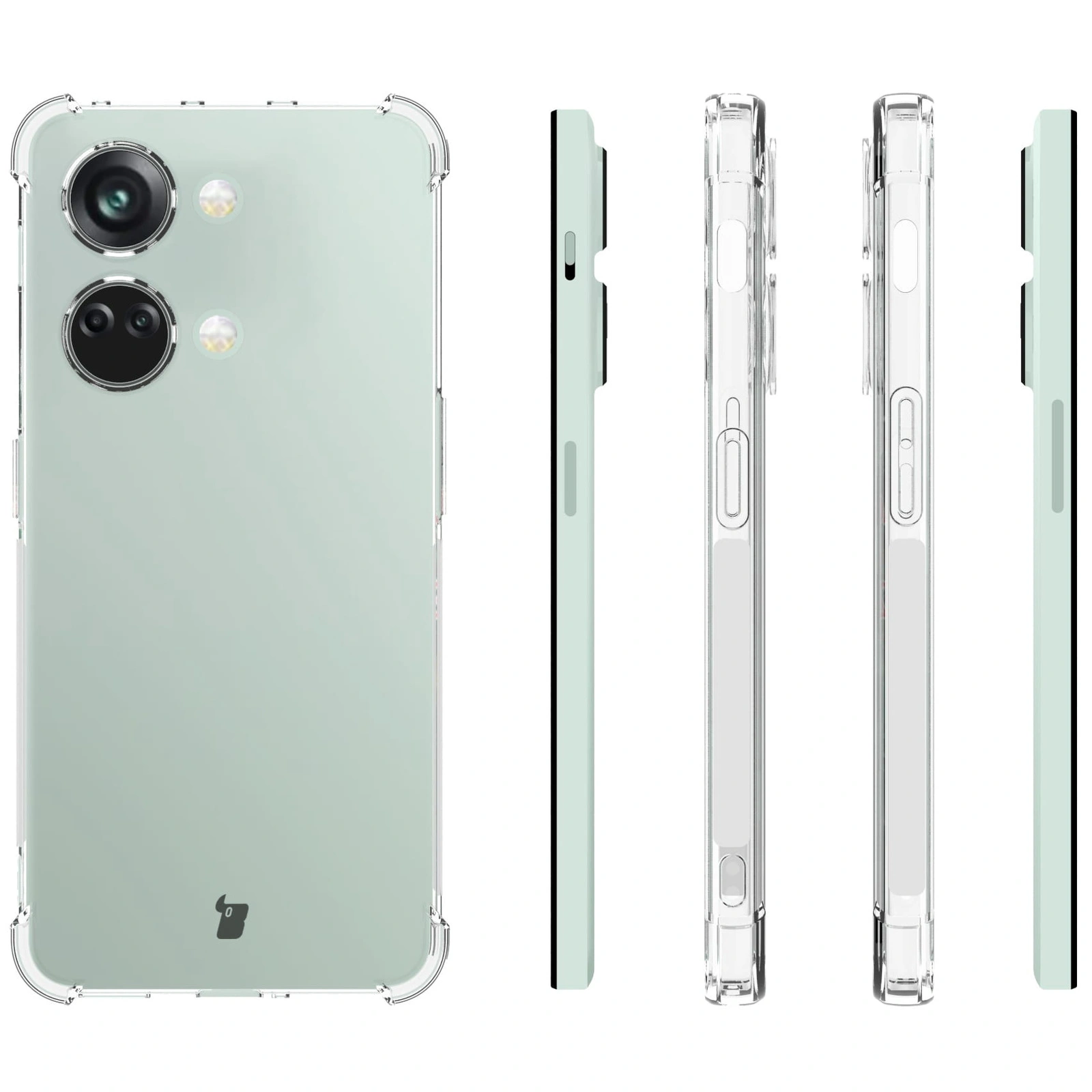 Kryt Bizon Case Clear Pack OnePlus Nord 3 clear