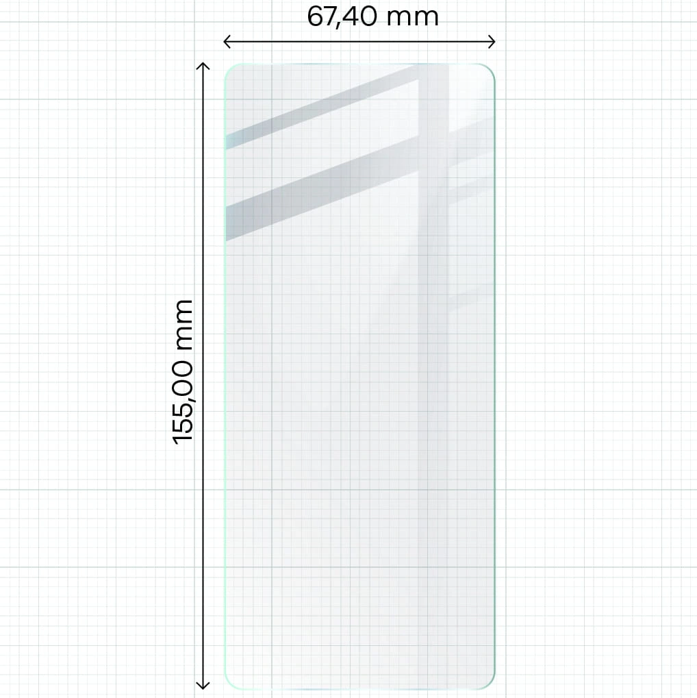 Ochranné sklo Bizon Glass Clear 2 Motorola Moto G14 / G54 / G55