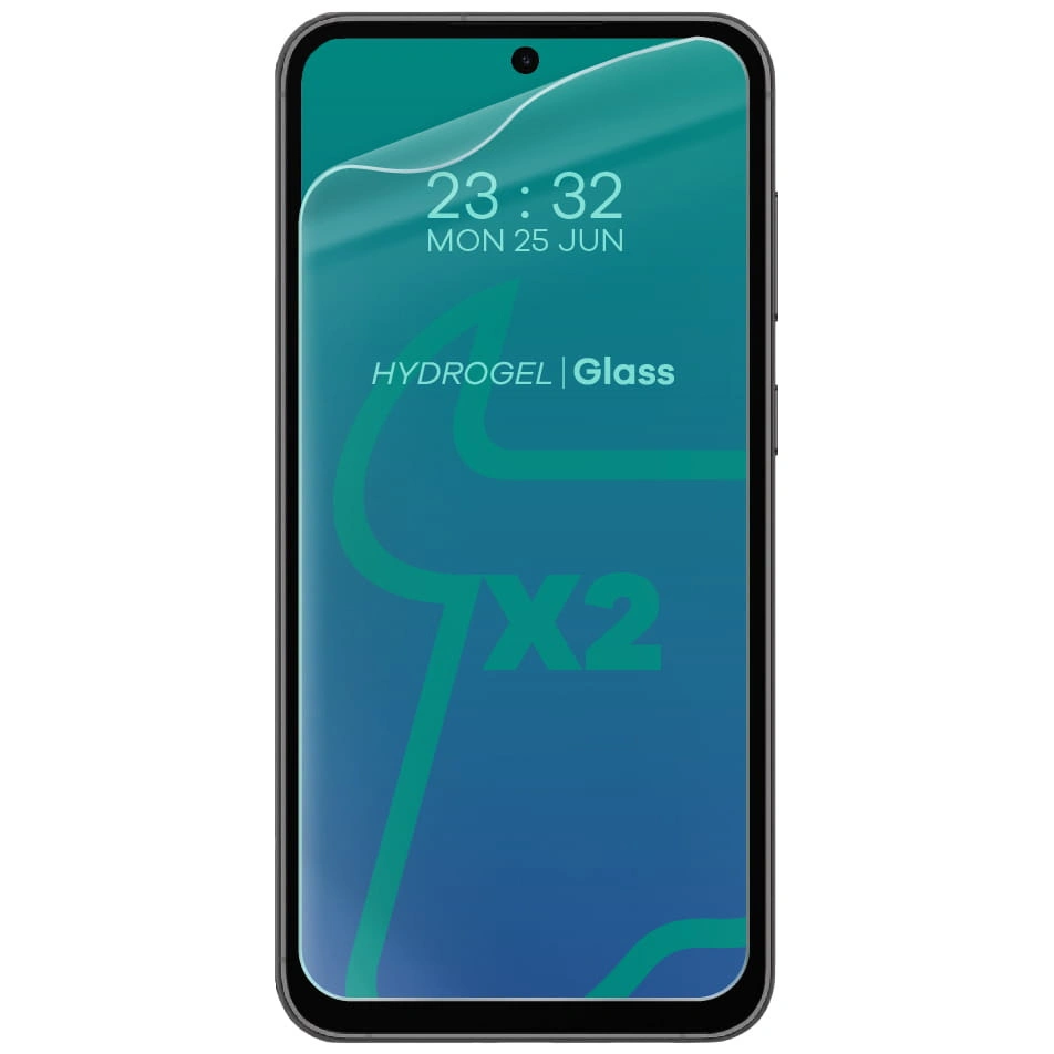 Ochranné sklo Bizon Glass Hydrogel Front Samsung Galaxy S23 FE [2 PACK]