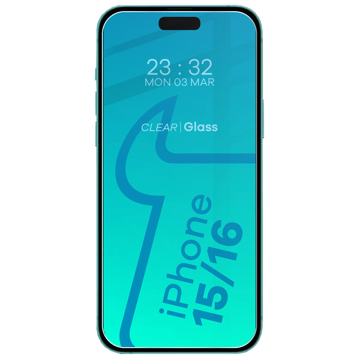 Ochranné sklo Bizon Glass Clear 2 Apple iPhone 15 / 15 Pro / 16