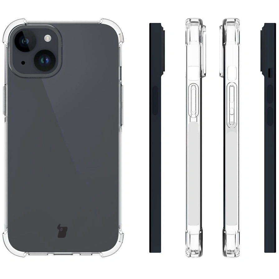 Kryt Bizon Case Clear Pack Apple iPhone 15 clear