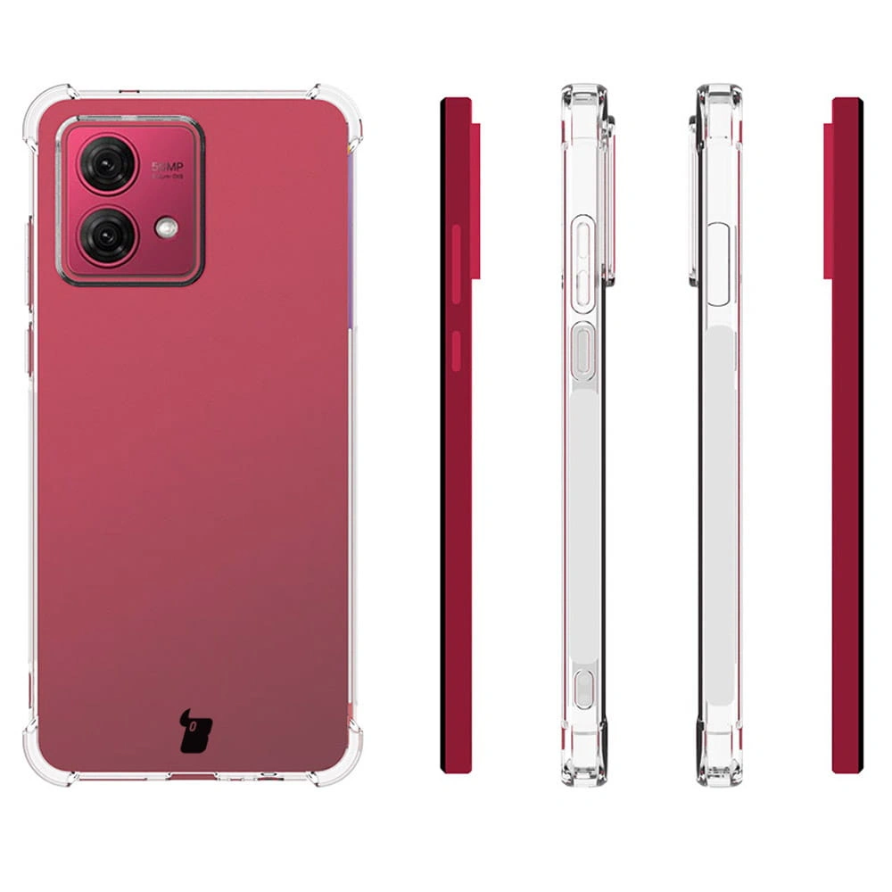 Kryt Bizon Case Salpa Motorola Moto G84 5G clear
