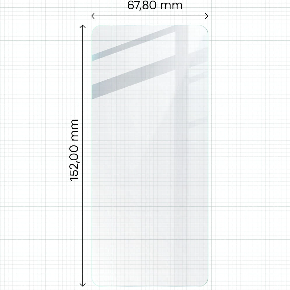 Ochranné sklo Bizon Glass Clear 2 Motorola Moto G84