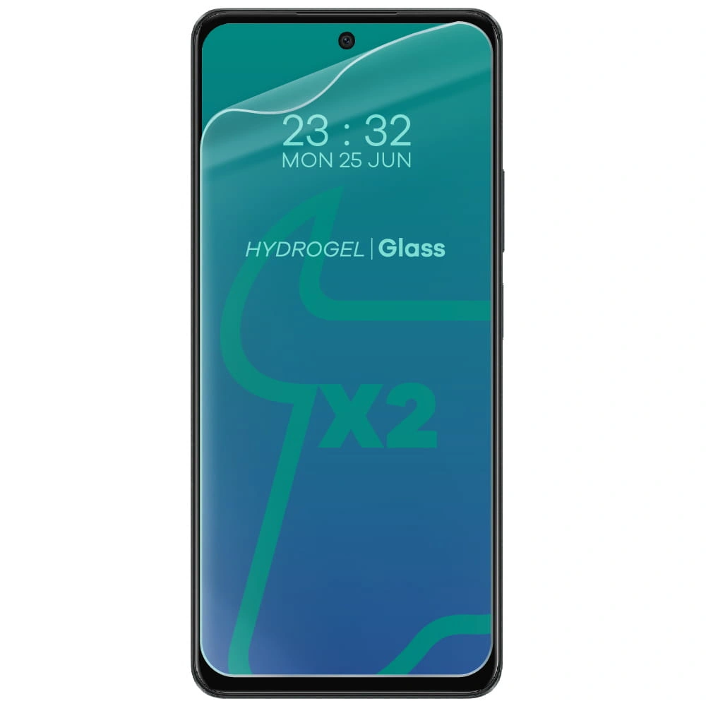 Ochranné sklo Bizon Glass Hydrogel Front Oppo A58 4G / A38 [2 PACK]