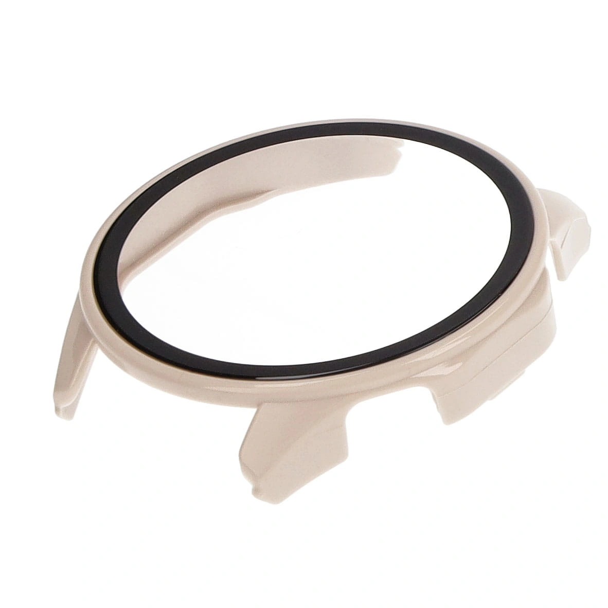 Kryt Bizon Case+Glass Watch Huawei Watch GT 4 46 mm beige