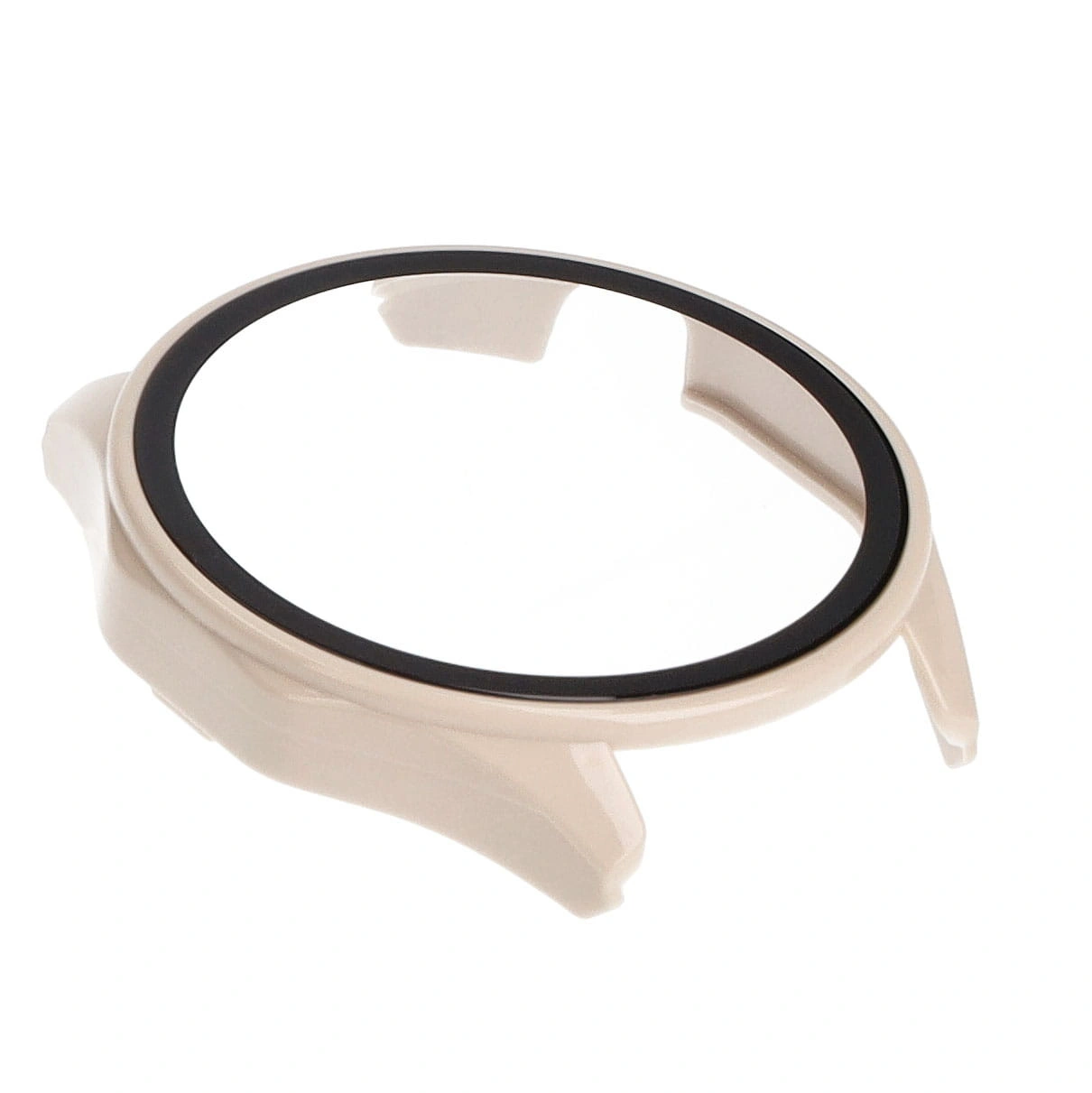 Kryt Bizon Case+Glass Watch Huawei Watch GT 4 46 mm beige