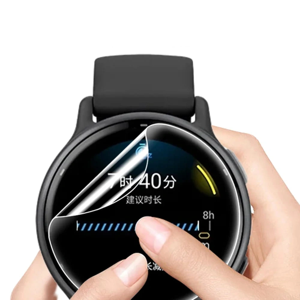 Ochranné sklo Bizon Glass Watch Hydrogel Garmin Vivoactive 5 [2 PACK]