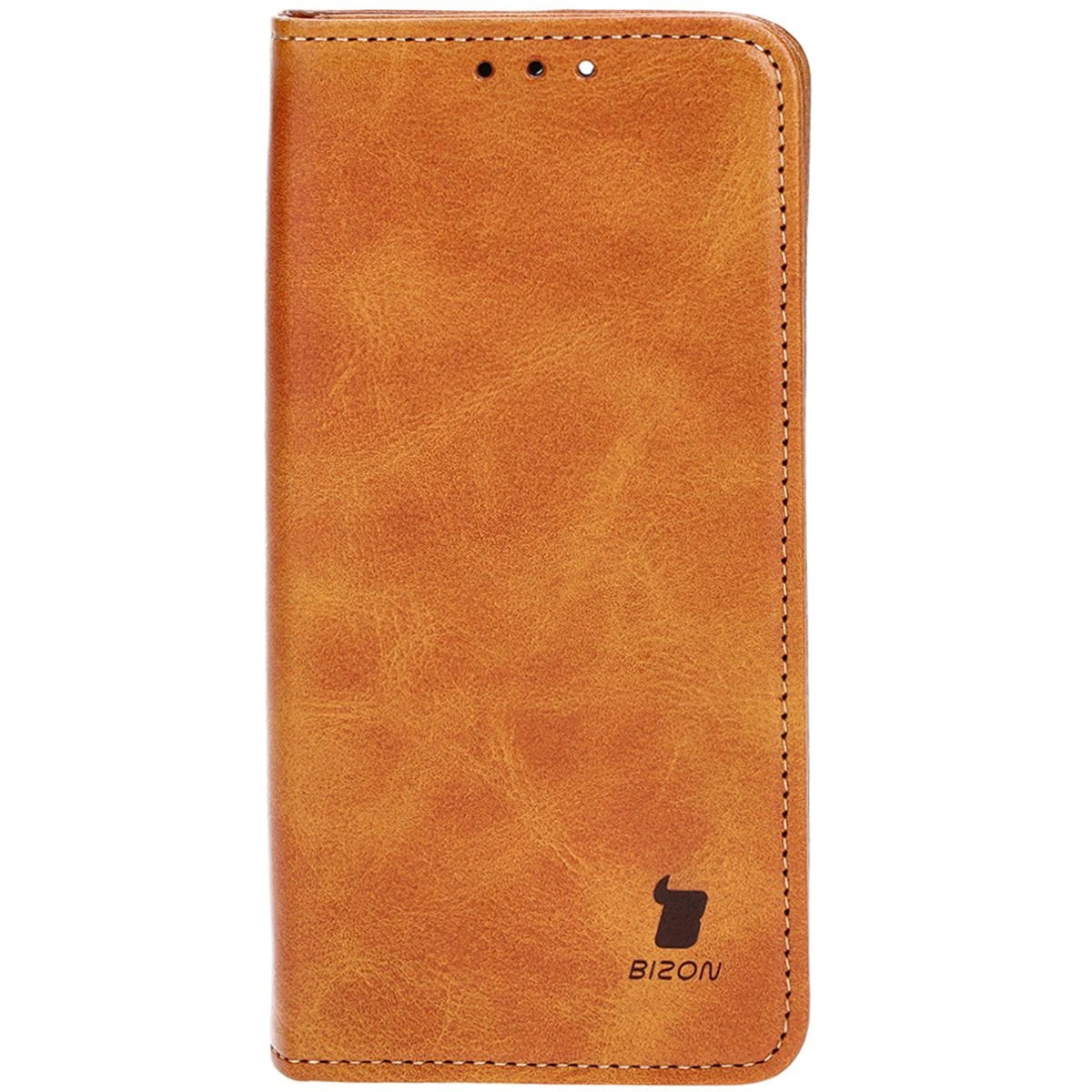 Knížkové pouzdro Bizon Case Pocket Pro Apple iPhone 13 Pro brown