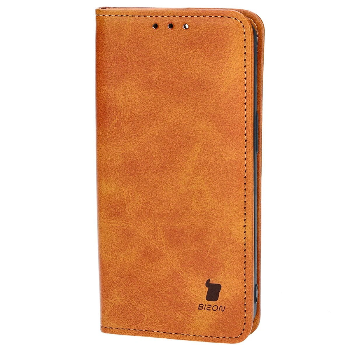 Knížkové pouzdro Bizon Case Pocket Pro Apple iPhone 13 Pro brown