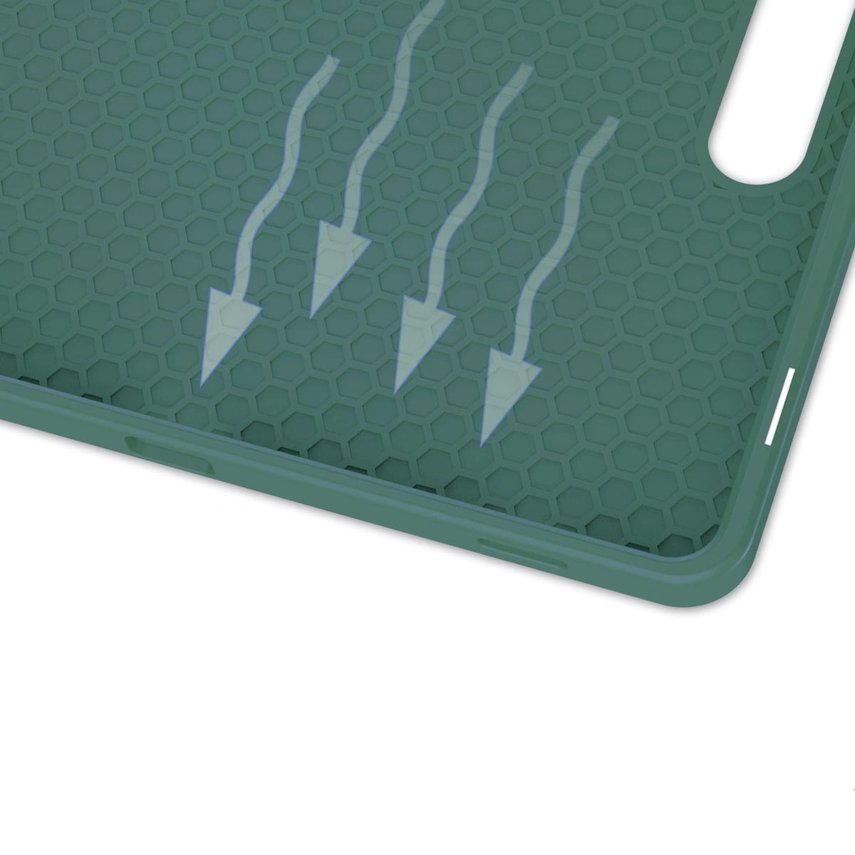 Kryt Bizon Case Tab Lizard Samsung Galaxy Tab S9 / S9 FE dark green