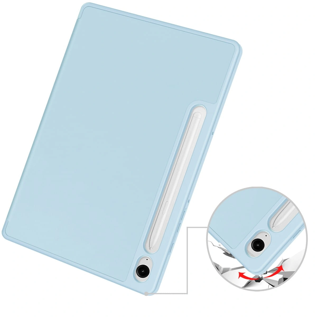 Kryt Bizon Case Tab Lizard Samsung Galaxy Tab S9 / S9 FE blue