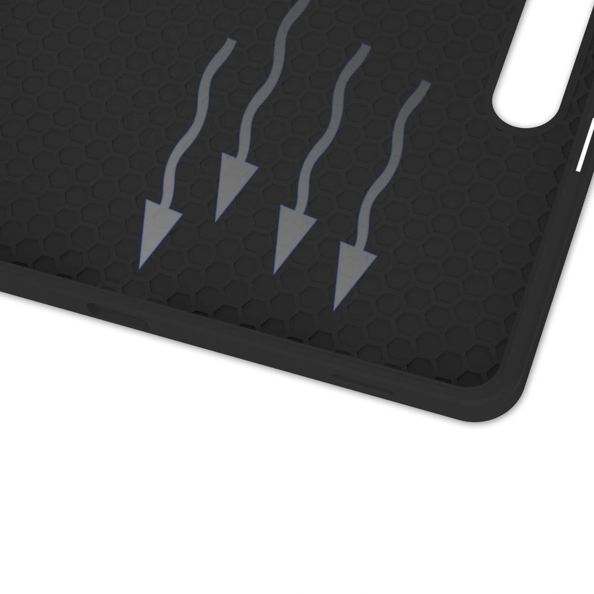 Kryt Bizon Case Tab Lizard Samsung Galaxy Tab S9 FE Plus black