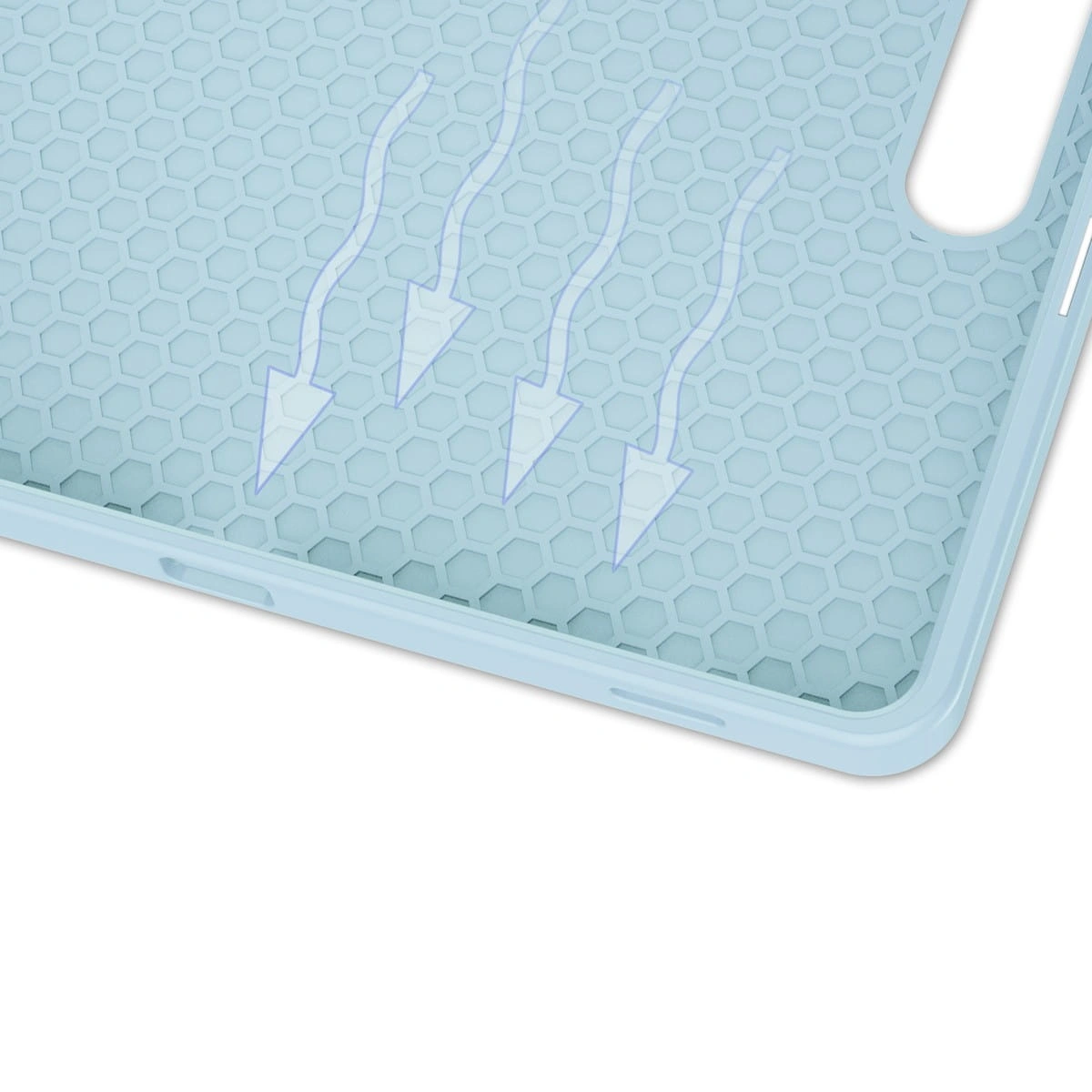 Kryt Bizon Case Tab Lizard Samsung Galaxy Tab S9 FE Plus blue