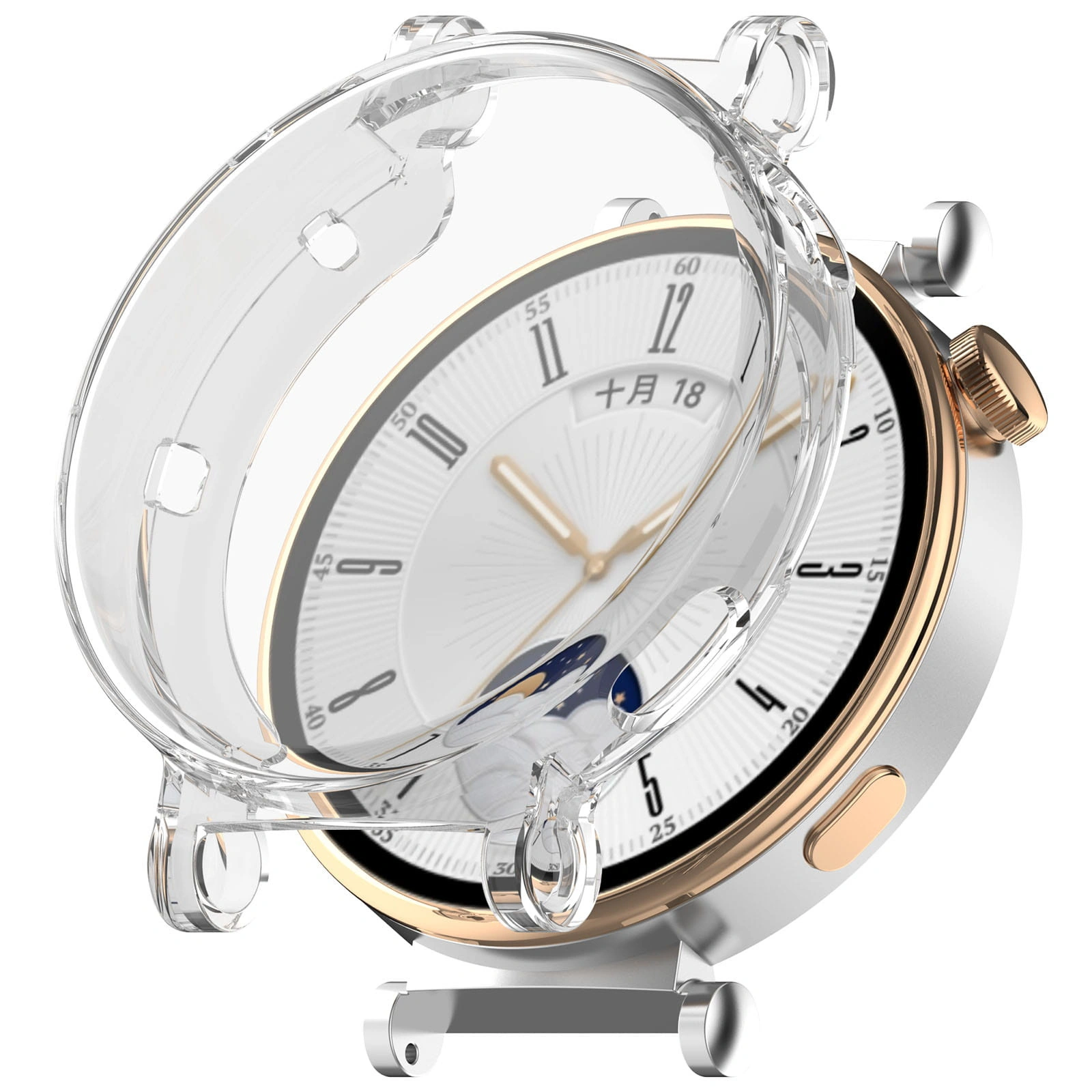 Kryt Bizon Case Watch Felipe Huawei Watch GT 4 41 mm clear