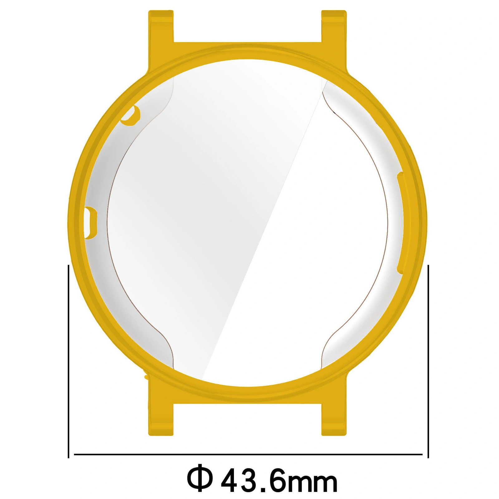 Kryt Bizon Case Watch Felipe Huawei Watch GT 4 41 mm gold