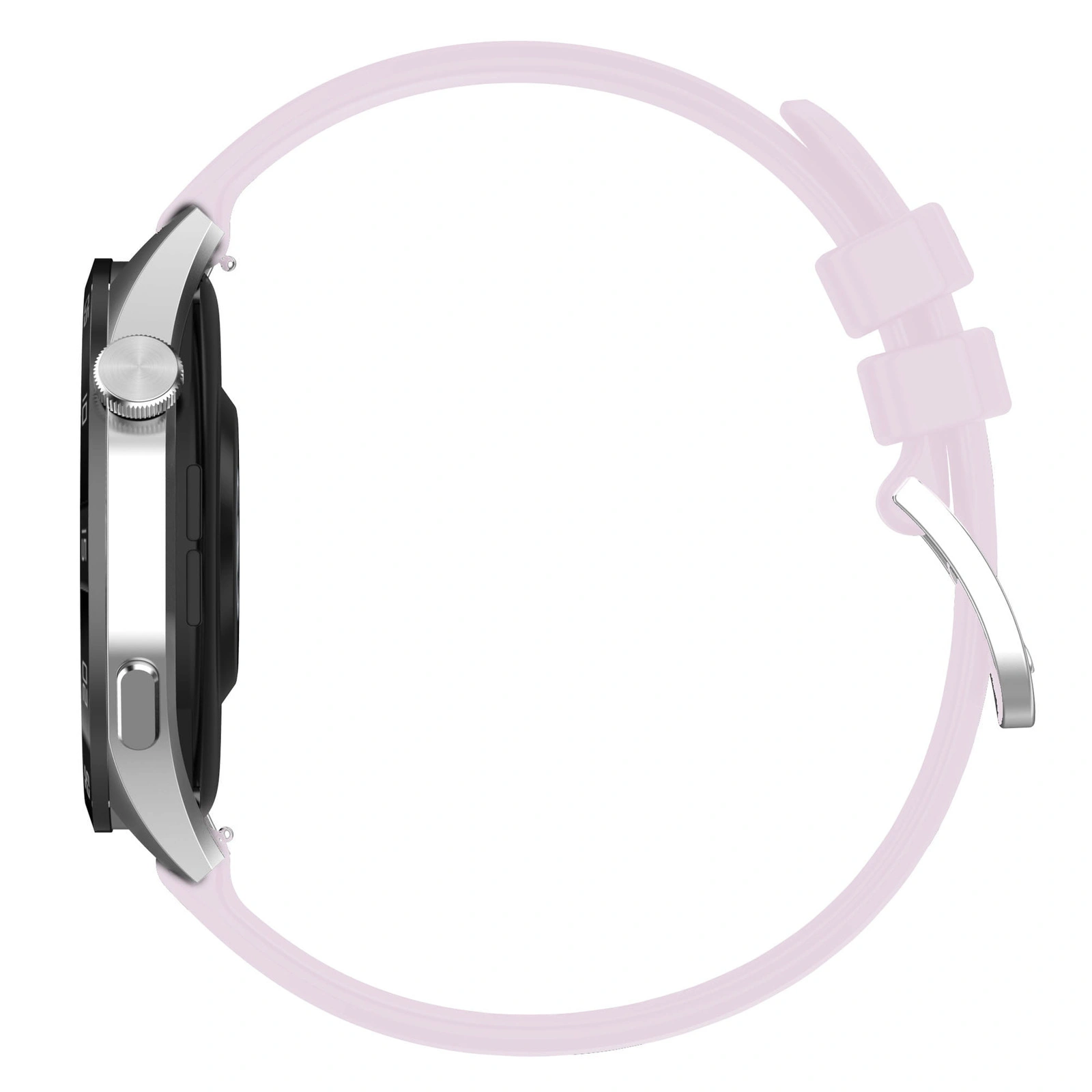 Kryt Bizon Strap Watch Silicone Pro Huawei Watch GT 5 Pro 42mm/GT 5 41mm/GT 4 41mm powder pink
