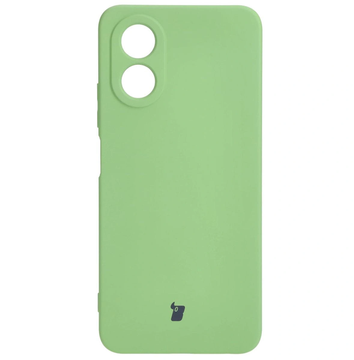 Kryt Bizon Case Silicone Oppo A38 4G light green