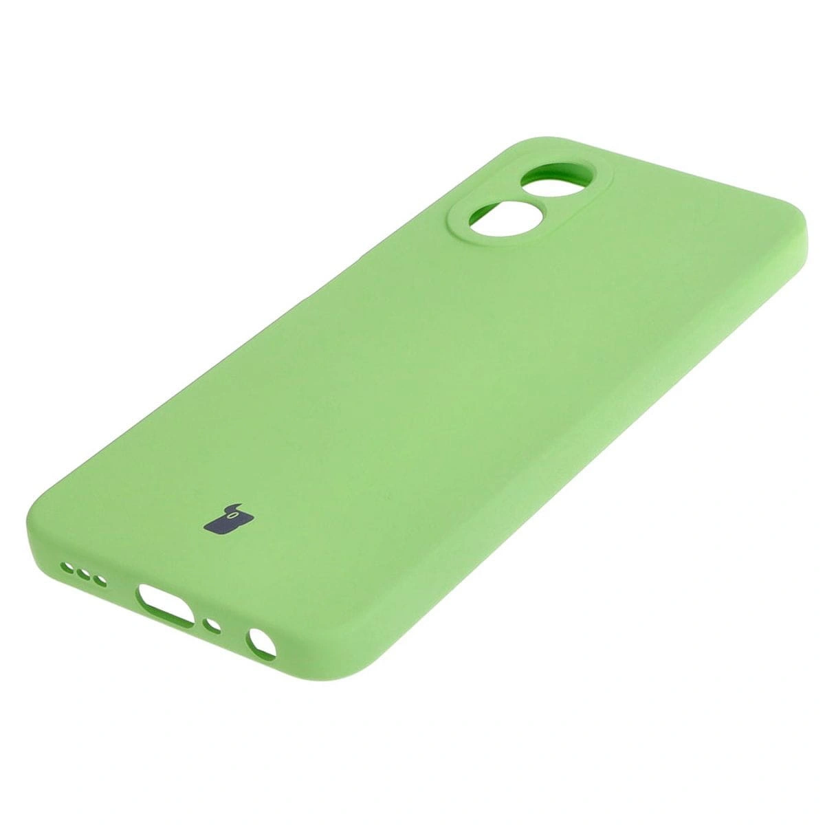 Kryt Bizon Case Silicone Oppo A38 4G light green