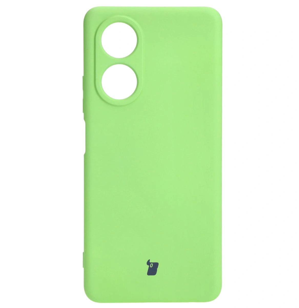 Kryt Bizon Case Silicone Oppo A58 4G light green