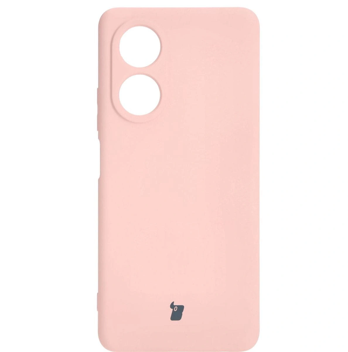 Kryt Bizon Case Silicone Oppo A58 4G light pink